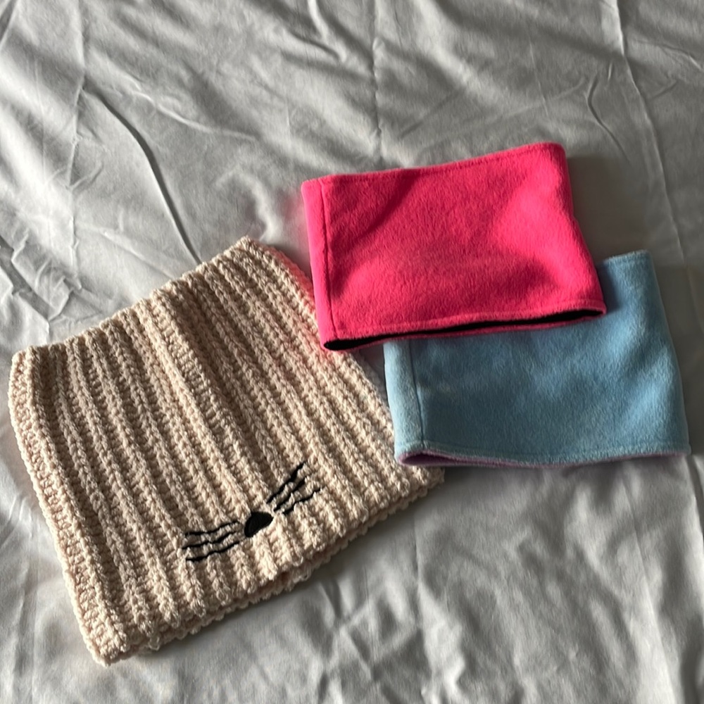 Winter Neck Warmers - 3 pack